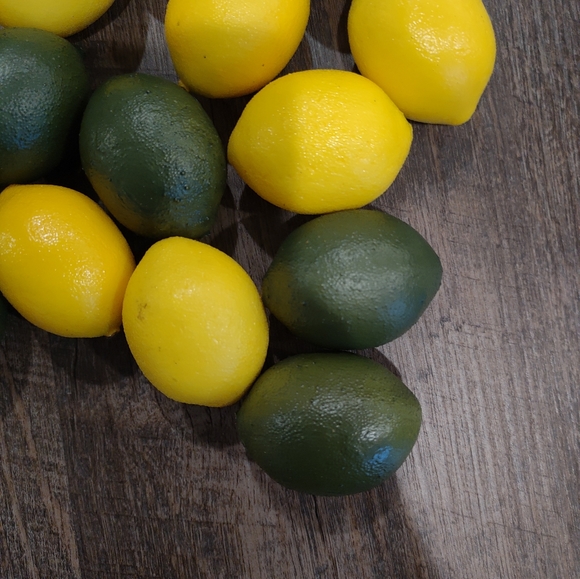 Accents Set Of 2 Fake Lemons And Limes Home Decor Poshmark